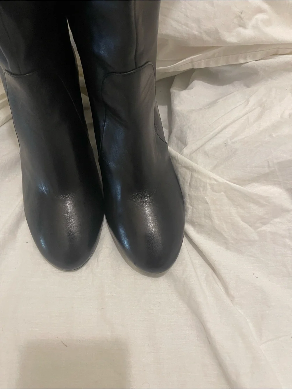 Stuart Weitzman OTK Leather Boots NWOB